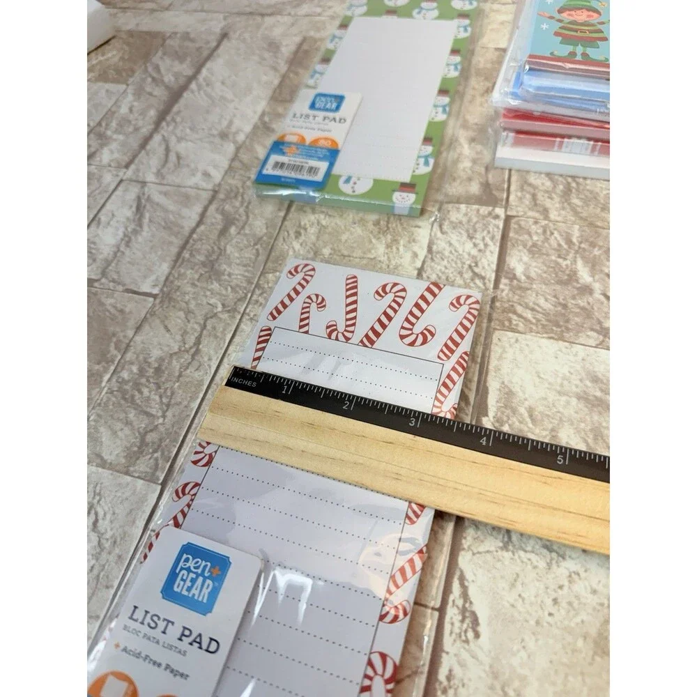 Lot of 9 Magnetic List Pads 80 Sheets To Do Grocery Planner New